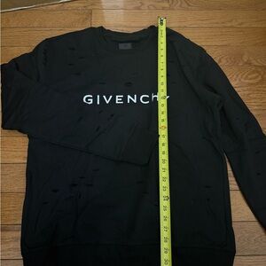 Givenchy holes crewneck oversized